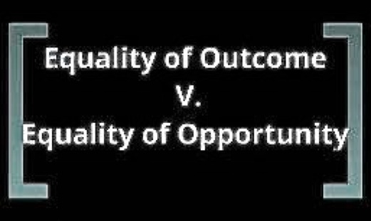 equality of outcome