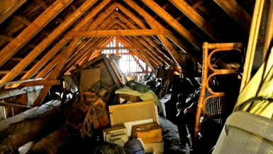 attic moving hell boxes put being friend had around hands move then says thought give